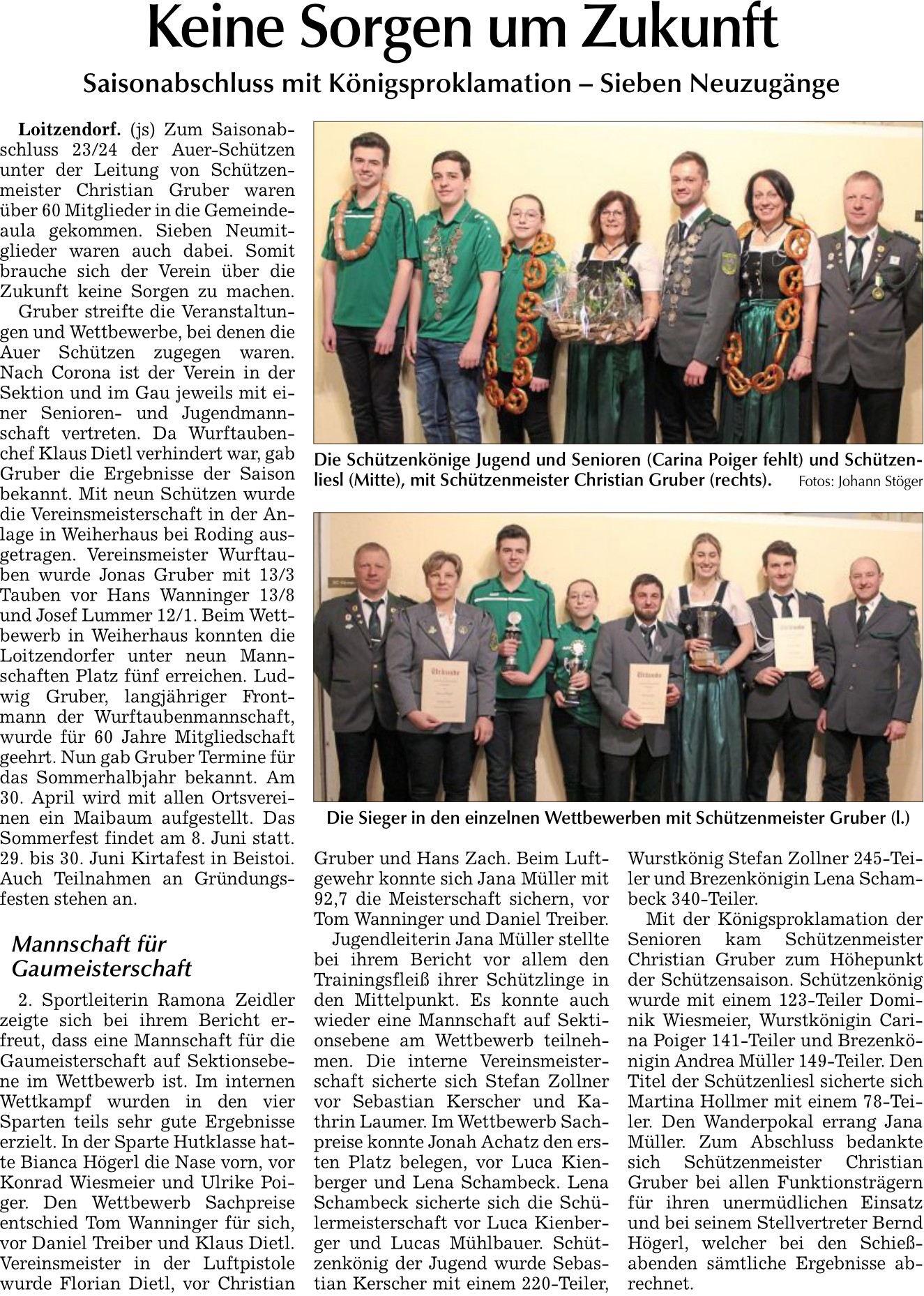 2024 03 26 Bogener Zeitung Keine Sorgen um Zukunft